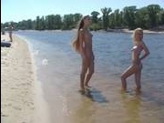 Русский пляжный секс видео
